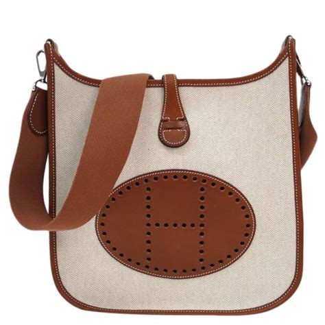 hermes evelyne canvas|Hermes evelyne bags.